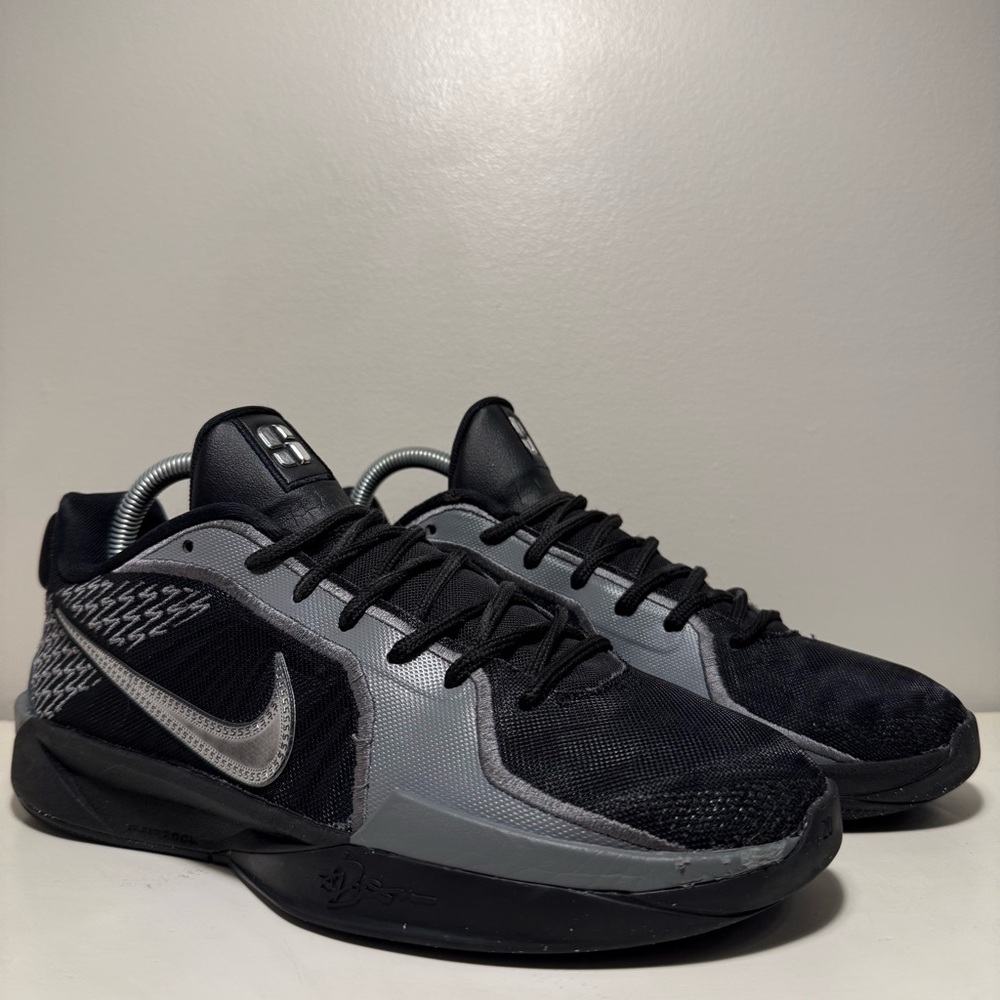 Nike Sabrina 2 Mirrored Black Silver Grey Womens Size 8.5 Basketball Athletic